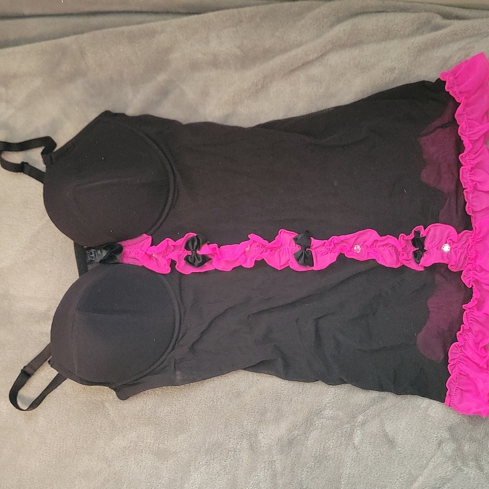 Smart&sexy, 38C, black and hot pink